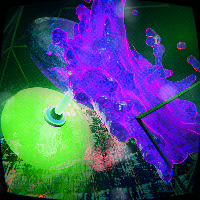 Neon gravity avatar